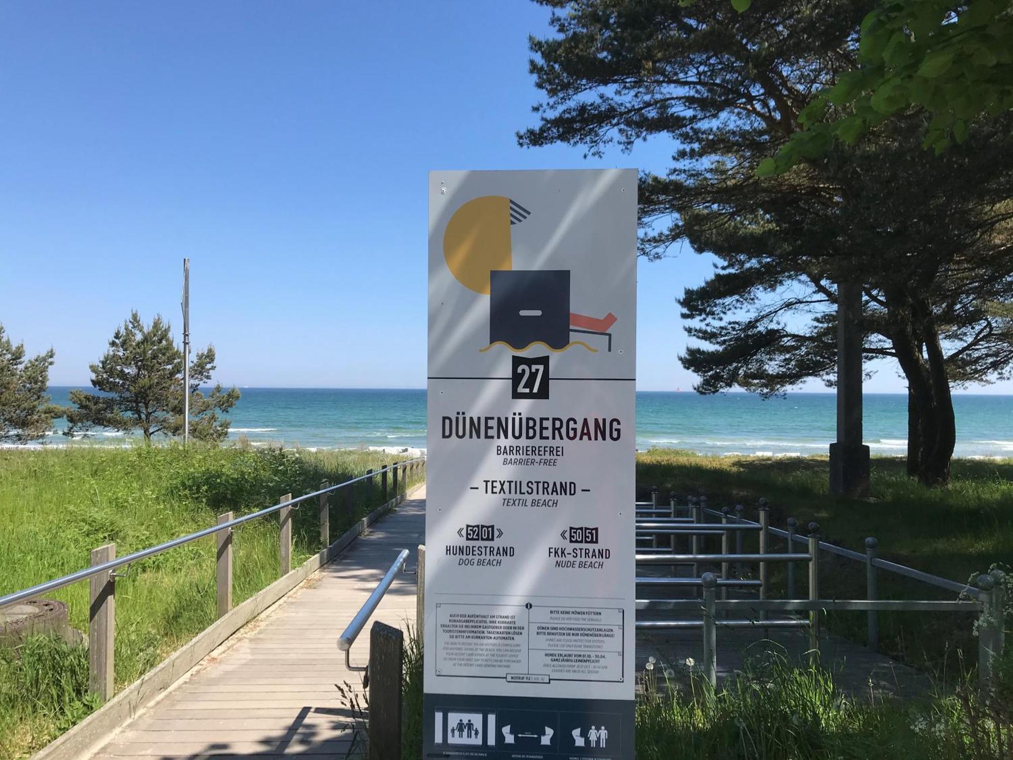 Fewos In Direkt Am Strand Mit Meerblick, Villa Seeblick, Binz Exterior photo